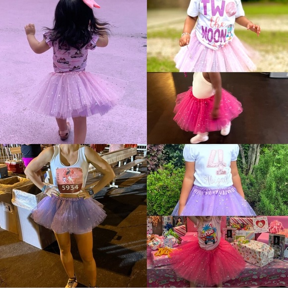 SPARKLE Two tone tutu 4 full layer - Picture 2 of 10